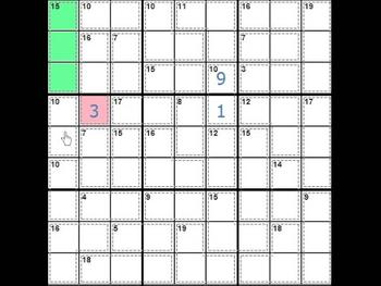 Killer Sudoku Tutorial 