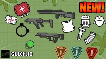 NEW .IO BATTLEROYALE GAME! || Gulch.io 