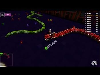 Blocky snakes mouse skill game score 966 