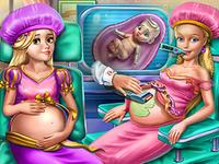 Goldie Princesses Pregnant Check up