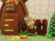 Masha Play At Bears Backyard