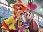 Judy Hopps And Nick Wilde Kissing