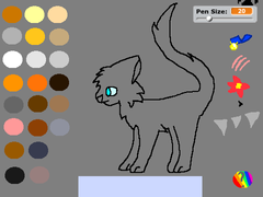 Create a Cat~ Warrior Cat Maker Game - Play Create a Cat~ Warrior Cat ...