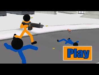 Stickman Prison: Counter Assault Full Gameplay Walkthrough 