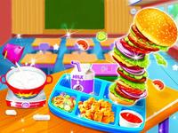 Cooking Lunch At School