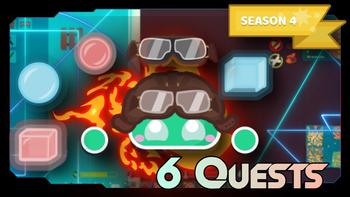 ?STARVE.IO | HOW TO GET FULL LAVA+PILOT HAT+1 BAG  QUESTS IN NORMAL MODE! | [SEASON 4]? 