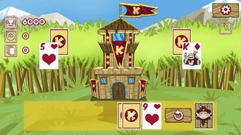 Kiba & Kumba Tri Towers Solitaire 