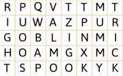 Halloween Word Search