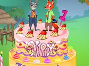 Zootopia Birthday Cake