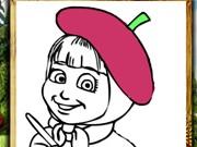 Masha And Bear Coloring Time