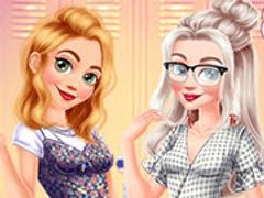 Elsa And Rapunzel Back To School