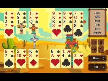 Online Games - Totem Solitaire - fullscreen