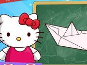 Hello Kitty Origami Class