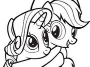 Rarity And Applejack