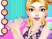 Beautiful Starry Sky Nail 2