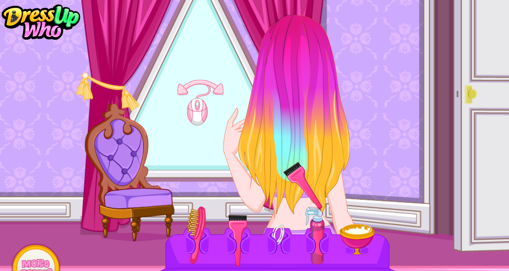 Unicorn Hairstyles Game - Play Unicorn Hairstyles Online 