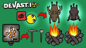 HOW TO SURVIVE DEVAST.IO ULTIMATE BEGINNER GUIDE!! Farming Food, Workbench & Noob Base! (SAD ENDING) 