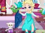 Baby Elsa Skiing Trip