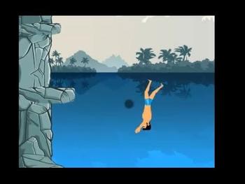 CLIFF DIVING GAME WALKTHROUGH 