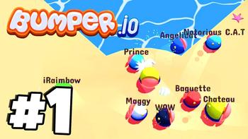 SUPER ADDICTIVE NEW .io Game | Bumper.io Part 1 (IOS/Android) | New Agar.io / Slither.io Game 