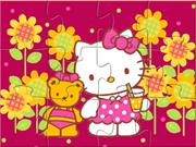 Hello Kitty With Teddy Bear