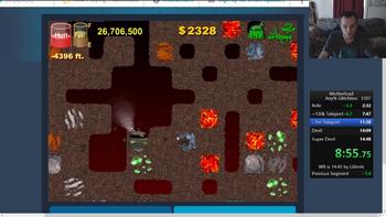 Motherload Speedrun in 14:37 (World Record) +Reaction 