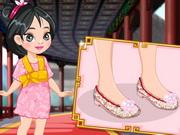Princess Mulan Shoes Design
