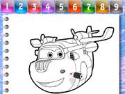 Super Wings Drawing Artist