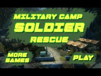 Ekey Military Camp Soldier Rescue Walkthrough [EkeyGames] 
