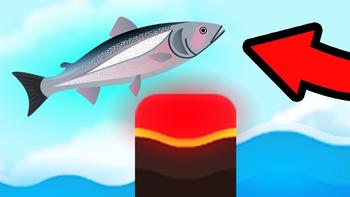 HARDEST .IO GAME EVER CREATED! (JUMP over DANGEROUS OBSTACLES) l Salmonz.io New .IO Games 