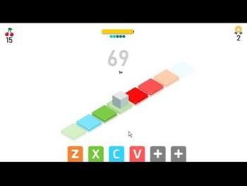 Isometric cube flash game score 128 