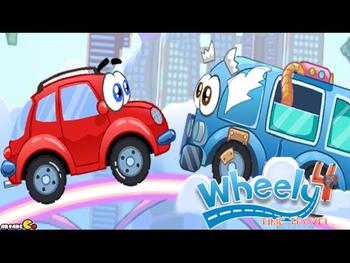 Wheely 4 Time Travel Walkthrough All Levels HD 