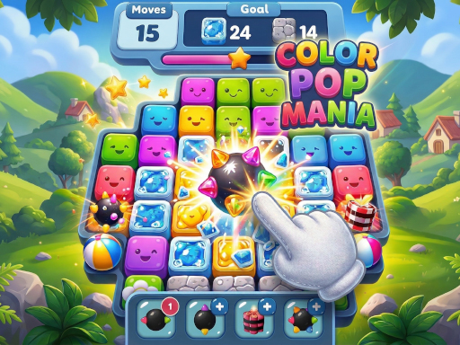 Color Pop Fun Game Color Pop Mania Game - Play Color Pop Mania Online for Free at YaksGames