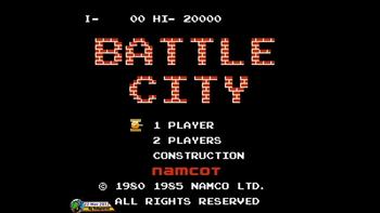 Battle City (1985, NES) - 1 of 7: Full Gameplay (Take 1)[1080p] 
