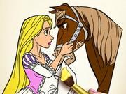 Rapunzel Coloring Book