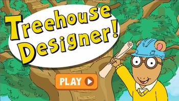 Arthur and Friends Game Video - Treehouse Designer Episode - PBS Kids Games 