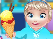 Baby Elsa Cooking Homemade Icecream Game - Play Baby Elsa Cooking ...