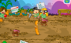 King Bacon vs The Vegans