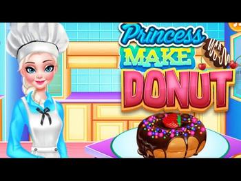 Princess Make Donut Full Game Walkthrough 
