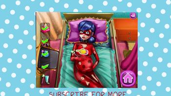 Pregnant Dotted Girl Emergency - BABY TV games free educational for kids 