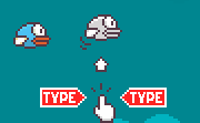 Flappy Bird Typing