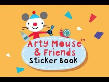 Arty Mouse: Sticker Book - free web video games for kids 