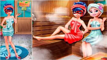 Miraculous Ladybug Games - Ladybug Sauna Realife 
