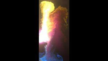 Fluid Simulation (by Pavel Dobryakov) - simulation game for android and iOS - gameplay. 