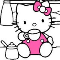 Hello Kitty Coloring Book