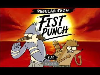 Regular Show - FIST PUNCH (Cartoon Network Games) 
