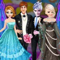 Frozen Sisters Wedding Room Design