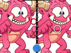 Cartoon Monsters Spot The Difference