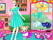 Matching Sets For Girl And Her Pet