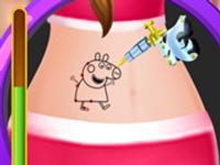 Peppa Pig Tattoo Design